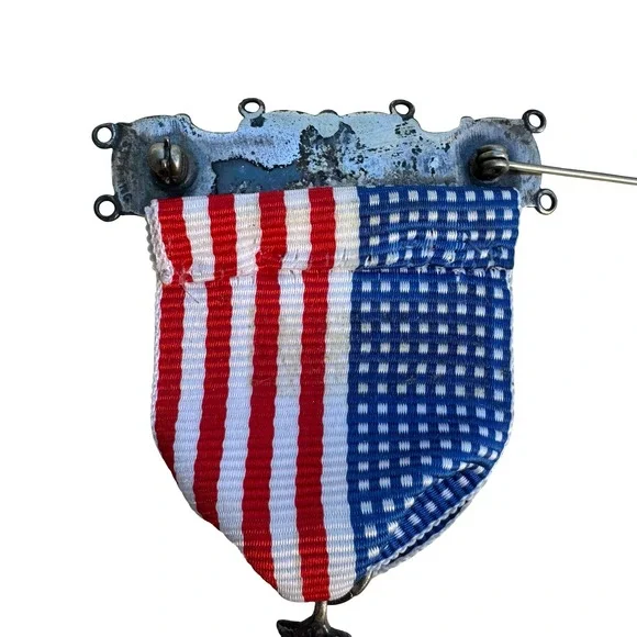 Antique 1908 Masonic Sterling Silver Medal Murree Pindi Station Lodge 2031 GLE - Picture 7 of 9